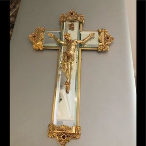 TMF Gold /Glass Cross